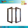 China manufacturers best price grill design frame white frosted glass interior doors